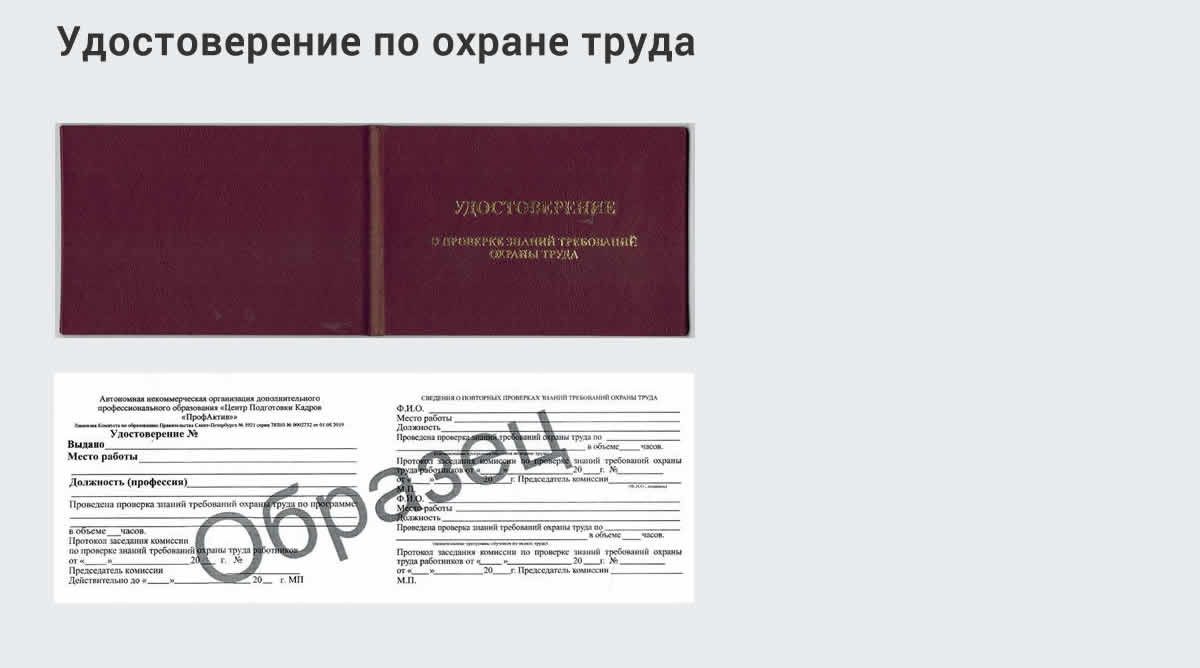  Дистанционное повышение квалификации по охране труда и оценке условий труда СОУТ в Луге